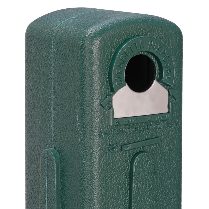 Global Industrial Ashtray, Green
