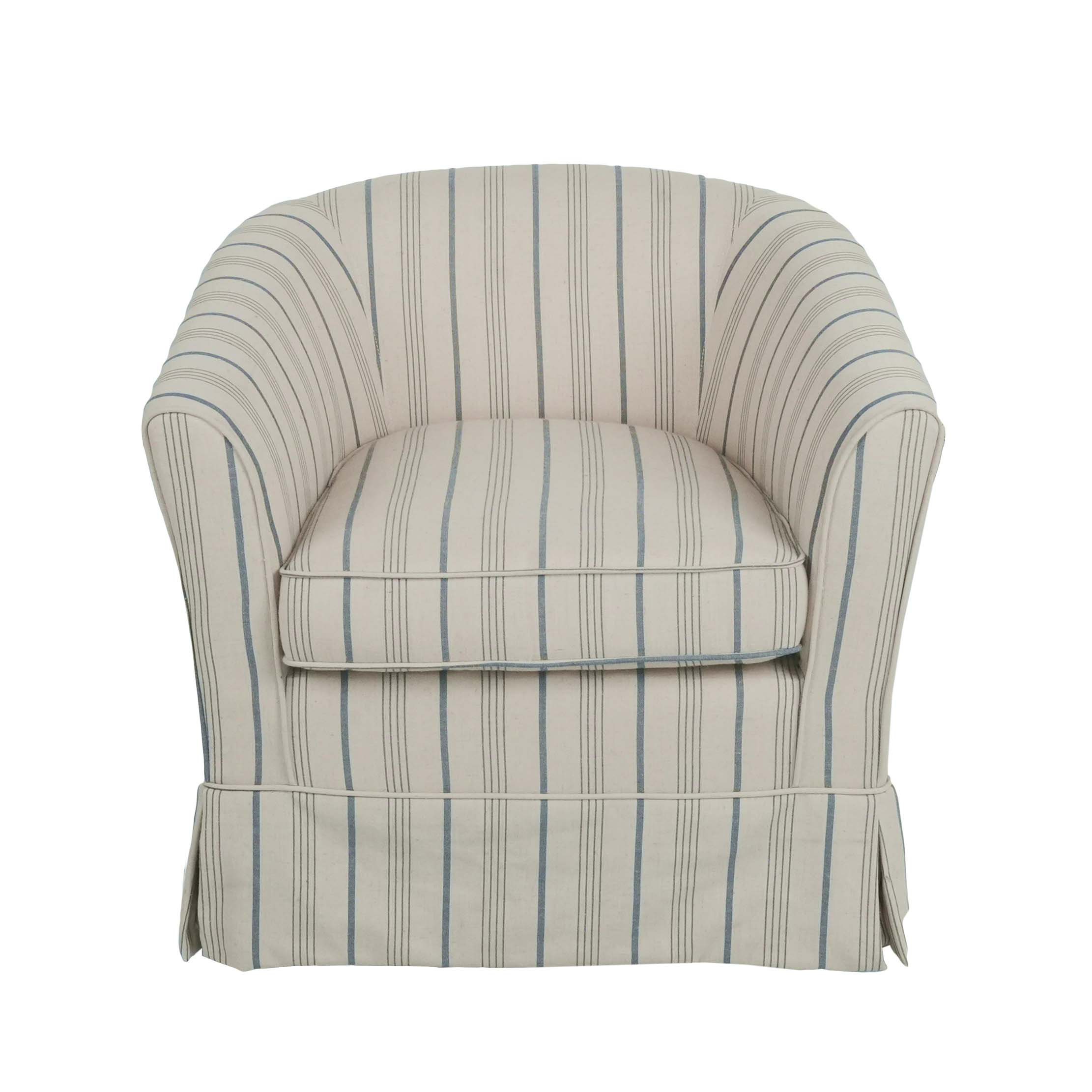 Astoria Grand Comfortable Swivel Arm Chair With 360-Degree Rotation ...
