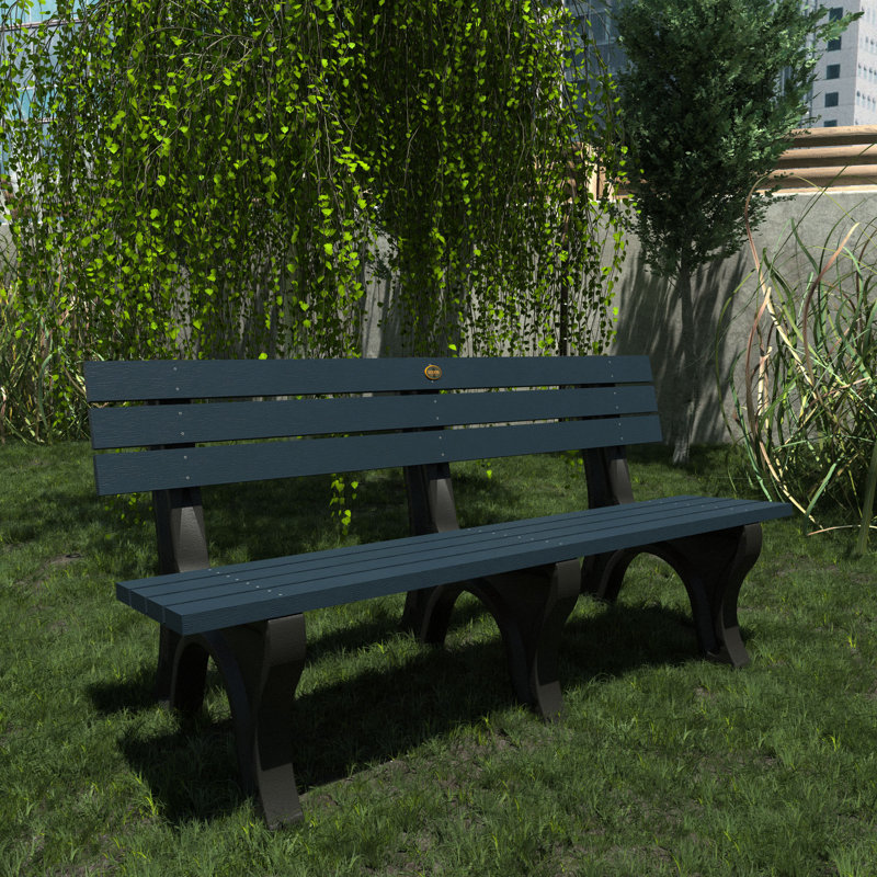 Banc de parc Angelyna Aurora, Bleu fédéral