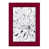 Papier avec cadre rouge
