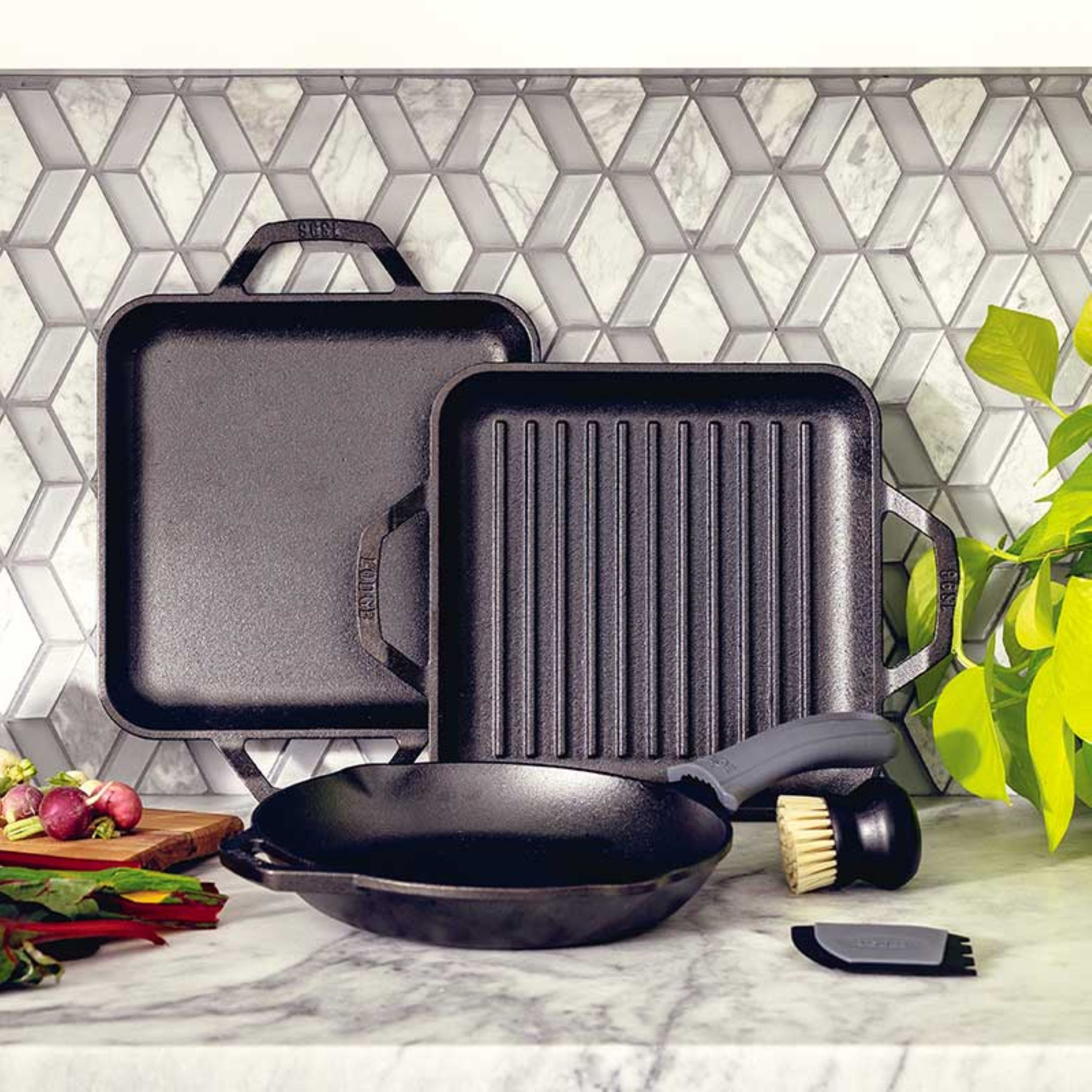 Lodge Chef Collection Piece Gourmet Set Wayfair