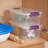 Sterilite Clear View Storage Container Tote w/ Latching Lid