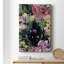 " Floral On Black IV "-301637223