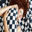 Checkerboard Knitted Throw Blanket-1534061148