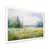 White Single Picture Framed