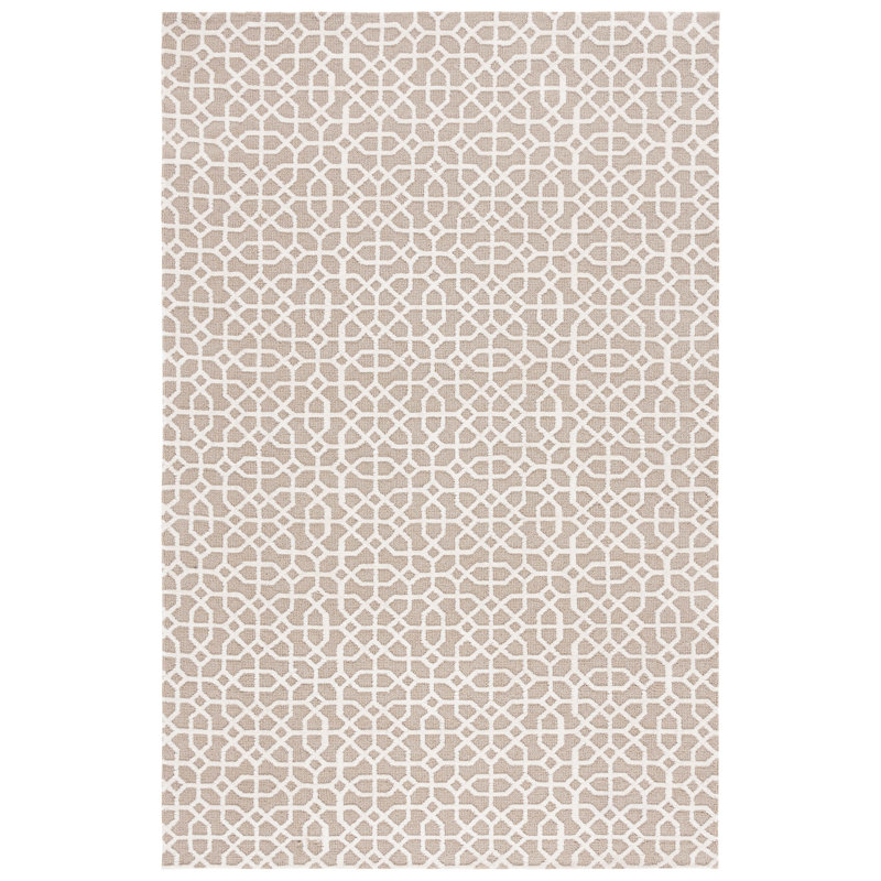 Tapis géométrique Makaylynn Performance Performance, Rectangle 5 pi x 7 pi