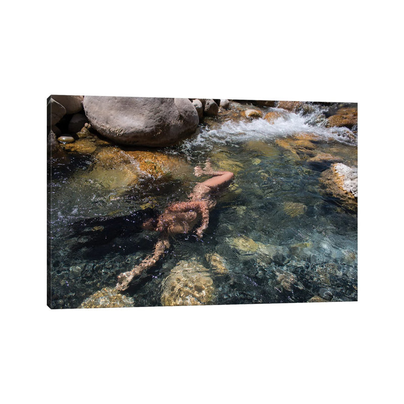 Flow by Gregory Prescott - Wrapped Canvas Print, 20.32 cm H x 30.48 cm W