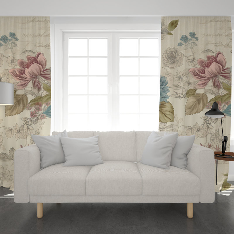 Kaphan Room Darkening Curtain Pair, 20" W x 52" L