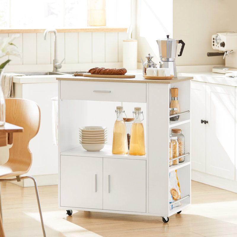 Ejvind Kitchen Trolley, White