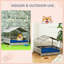 Niche pour chien en osier Pawhut-1520300639