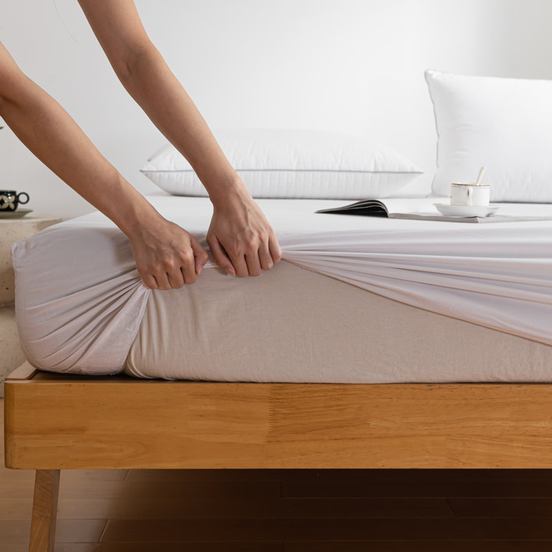 Fitted Sheet, Single (3'), White