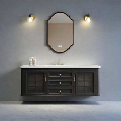 Armoire de salle de bain style français