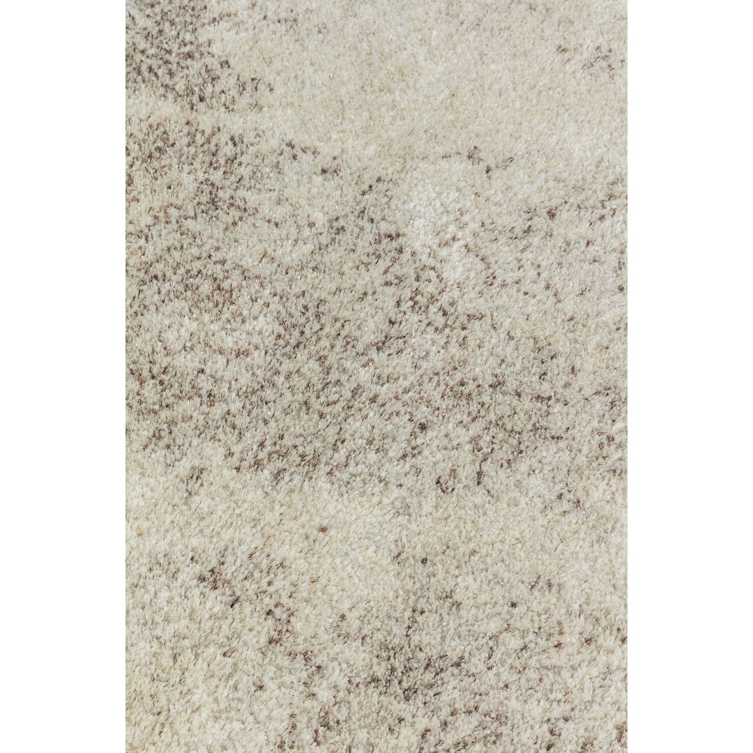 Shaggy-Teppich Calahan in Beige