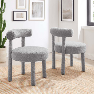 Modway Toulouse Side Fabric Upholstered Dining Chairs