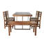 Ensemble de table et chaises d'extérieur en bois d'acacia de haute qualité-1880908697