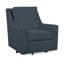 Columbus Cotton Swivel Armchair-674375105
