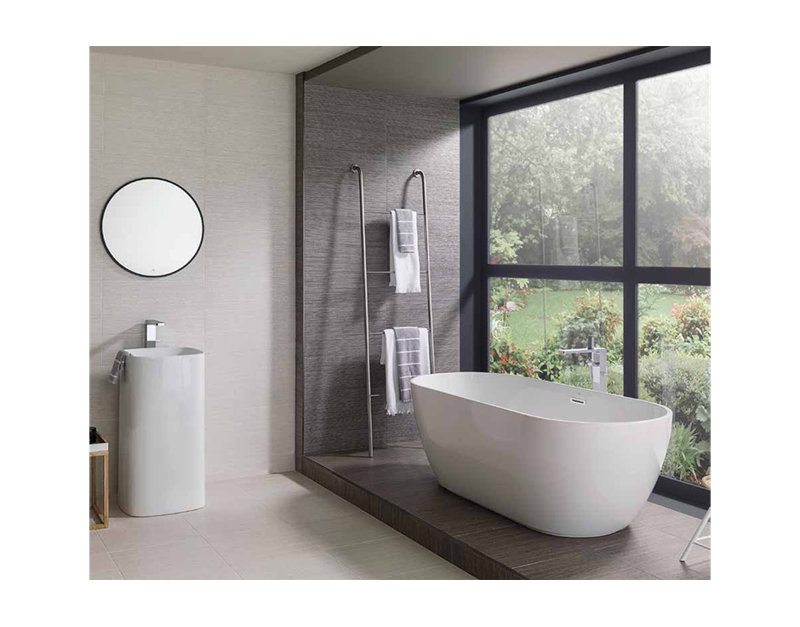 Lounge 66.94'' L Freestanding Soaking Bathtub