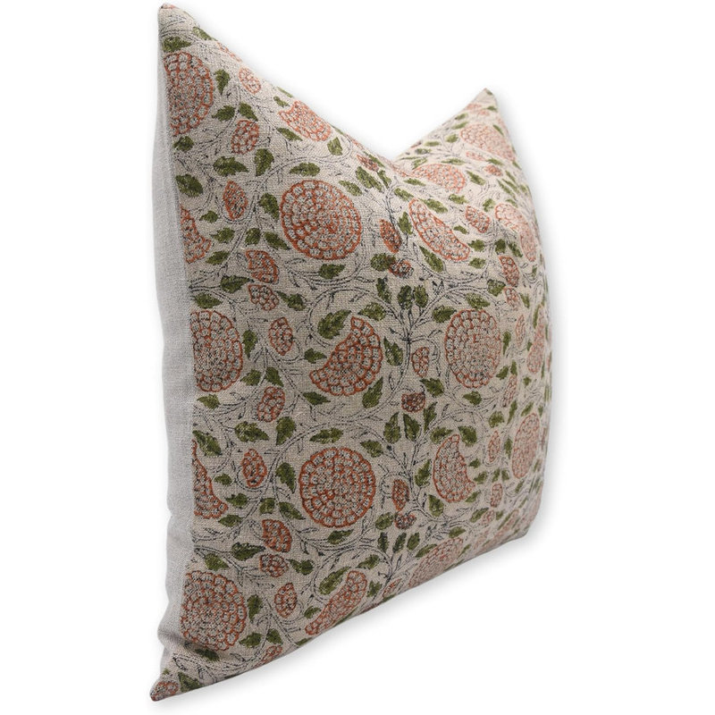 Linen Square Indoor/Outdoor Pillow Cover, 18" x 18"