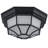 Basham 1 - Bulb Outdoor Flush Mount-1013682139-1013682131
