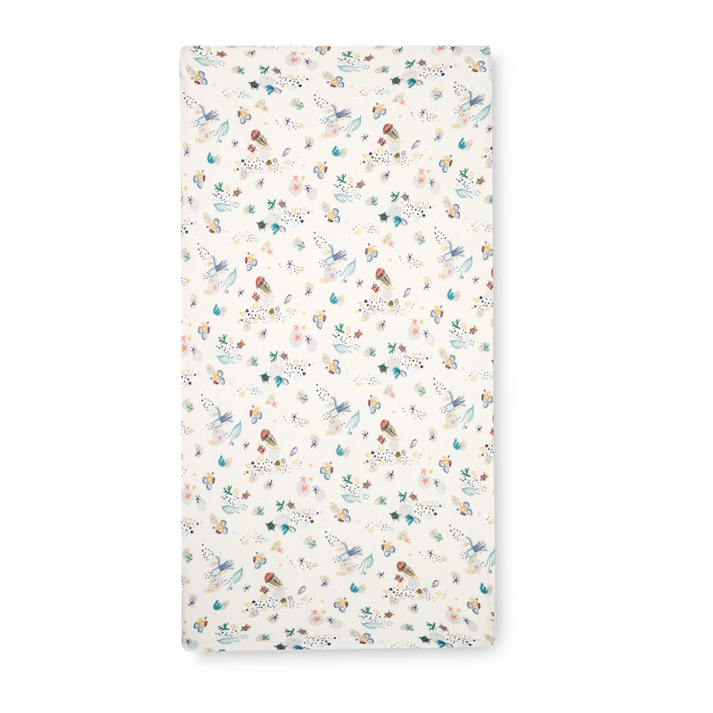 Tutti Bambini Cot Bed Fitted Sheets 2pk - Our Planet