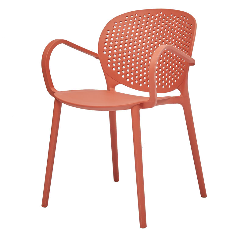 Chaise de salle à manger Afkar, Orangé