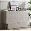 Lit armoire convertible avec grand matelas, tiroirs de rangement et charge USB, lit escamotable peu encombrant-286157870