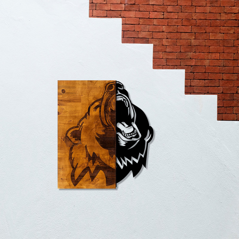Décoration murale en bois