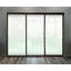 3 portes de placard coulissantes en verre givré, paravent-55388105-55388107