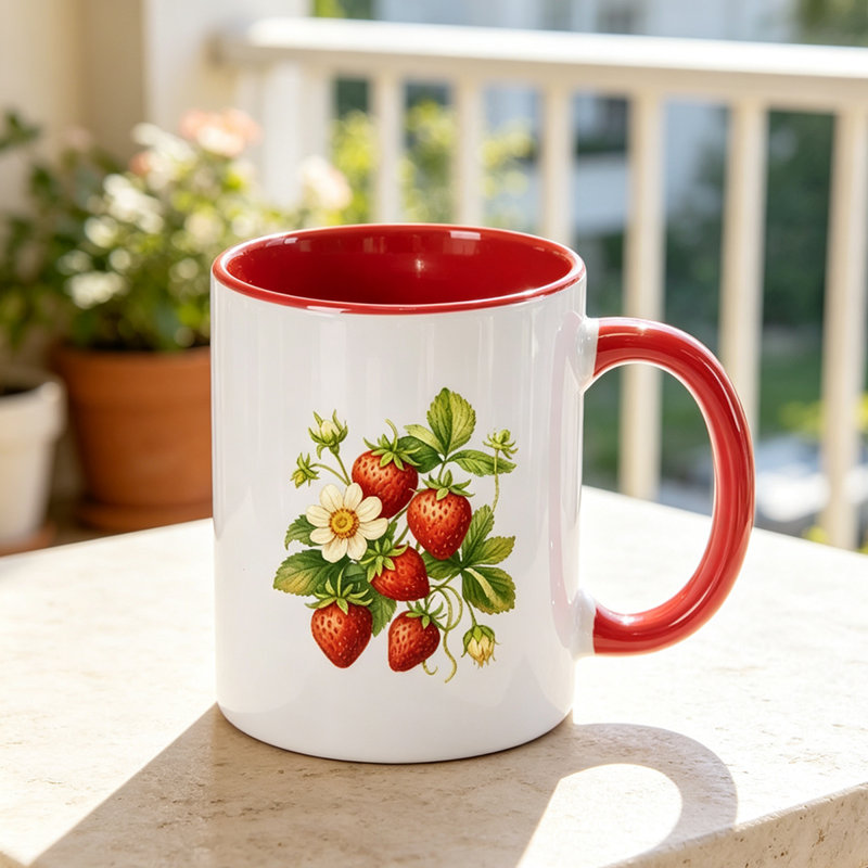 Mug, Red