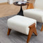 Upholstered Armchair with Footstool-488585400-503314700