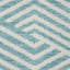 Tapis d'extérieur bleu / crème NICOLE MILLER New York-108565589