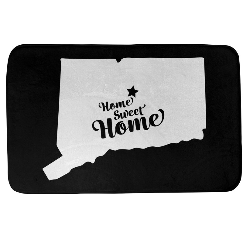 Tapis pour salle de bain allentown pennsylvanie, l 17 po x L 21 po, Gris, Hartford