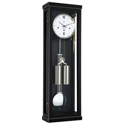 Detine Solid Wood Pendulum Wall Clock