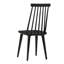 Chaise de ferme de style moderne Mid-Century à lattes en bois massif Izidora