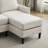 Upholstered  Sectional Sofa With Chaise-2136070870