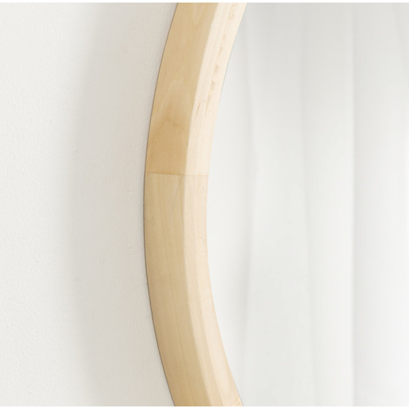 Miroir Zoie, Naturel, 24 po x 24 po