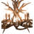 10 - Light Antler Dimmable Empire Chandelier
