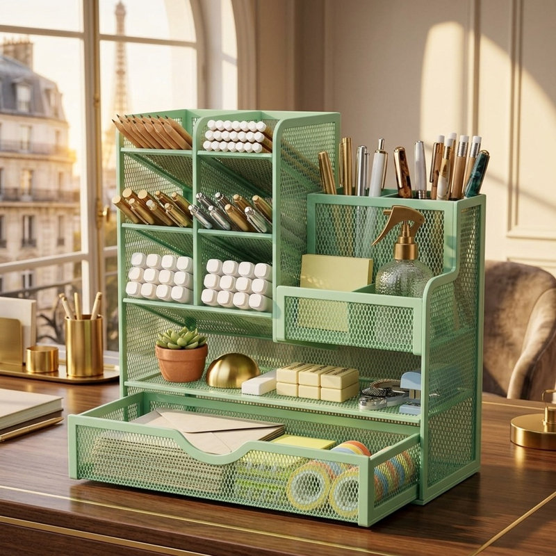 Iron Desk Organiser