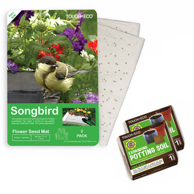 Touch of ECO Growing Kit with Flowers Seeds