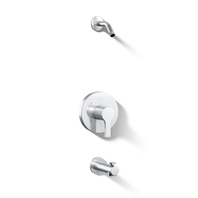 Ensemble de garniture de baignoire et douche Elate Rite-Temp, sans pomme de douche