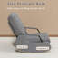 Chaise berçante - gris foncé