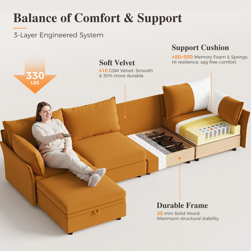 Chaise avec accoudoirs rembourrée avec accoudoirs Adrielle, Jaune