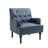 Annalese 28.5'' Wide Modern Leather Armchair-71856054