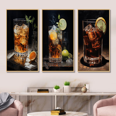 Noir noir rêverie cocktail