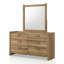 Ensemble commode et miroir 2 pièces Lunora