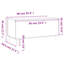 Dumond Coffee Table 90x44.5x45 cm Engineered Wood-337068502-401214344