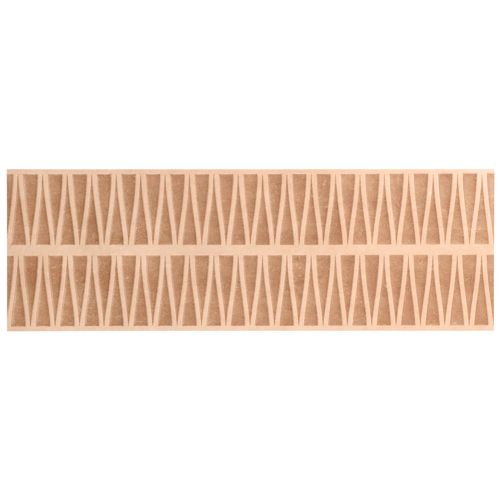 Vista Deco 11.73 In. X 35.35 In. 3D Mixed Finish Ceramic Wall Tile (11.62 Sq. Ft. / Case), Deco Terracotta