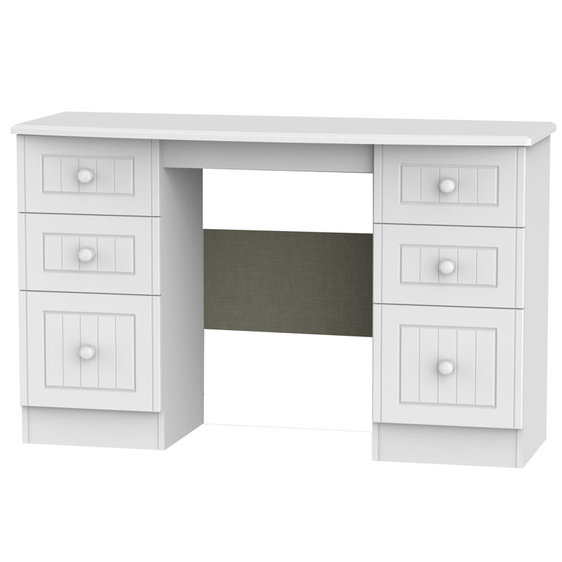 Fully Assembled Saxena Dressing Table, White