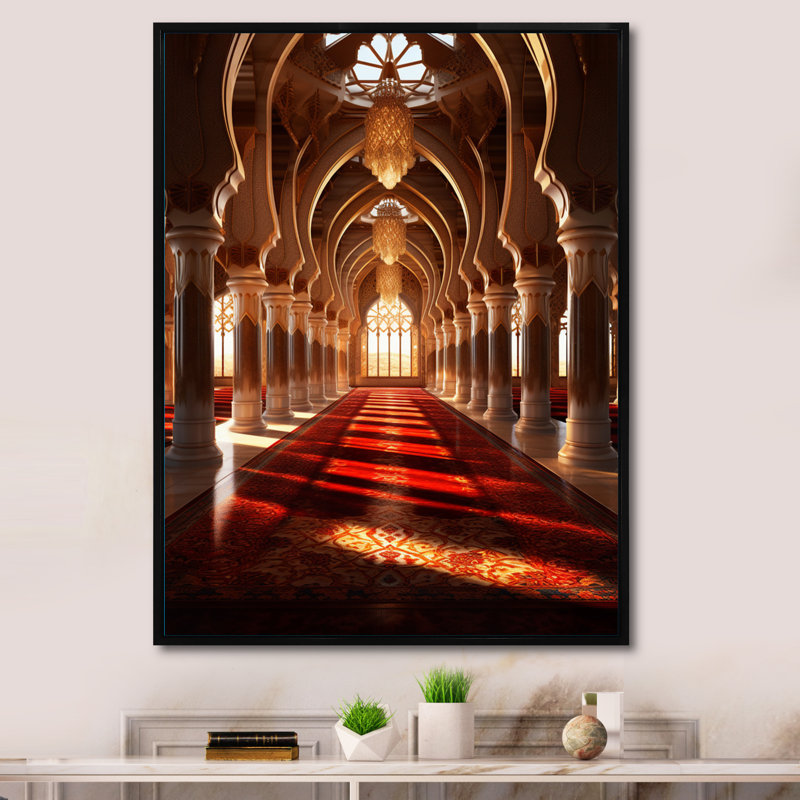 "Lizneidy", "The Inner II", reproduction d'art sur toile, Cadre flottant noir, H 32 po x l 24 po x P 1 po