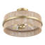 Plafonnier cylindrique semi-encastré 3 lumières 15,7 po-2062787759-2062787757